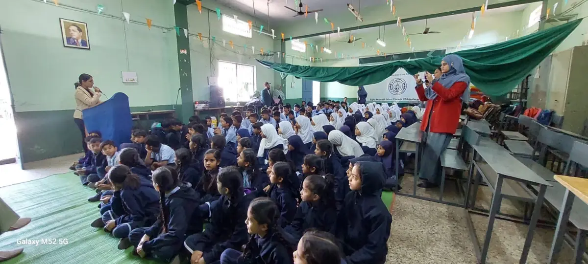 Students reading together