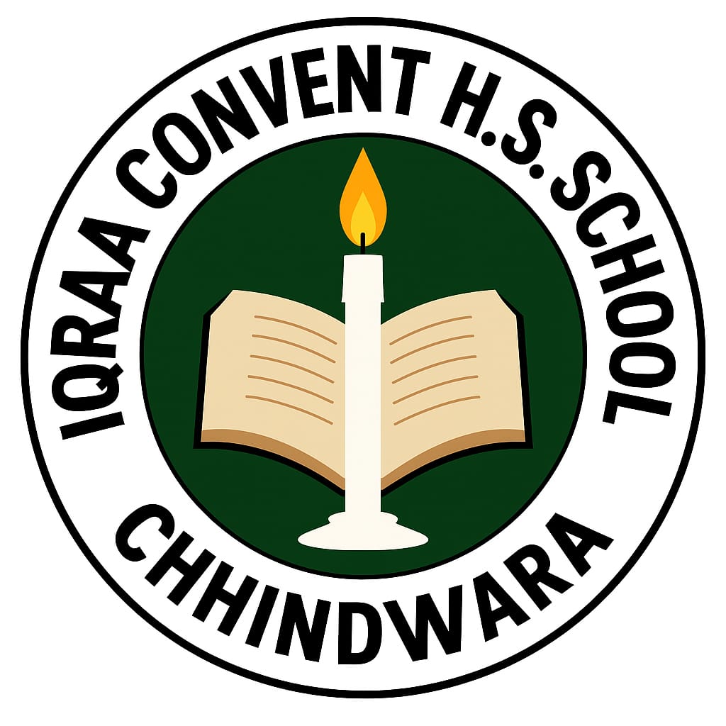 IQRAA Convent School logo
